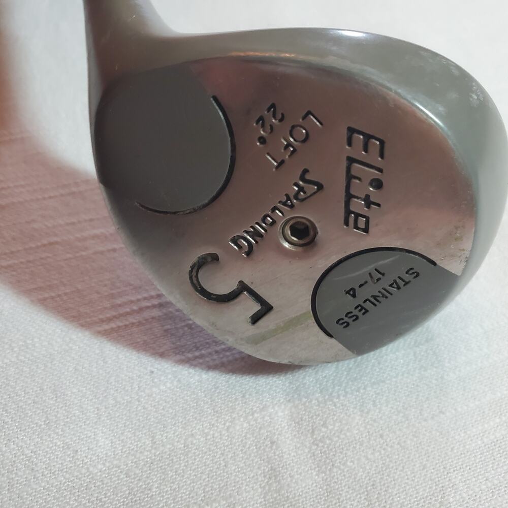 Spalding Elite 17-4 Stainless Steel 5 Wood Golf Club Right Handed RH Steel
